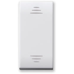 AVE - Deviatore 16AX Domus S44 Colore ral 9010 1P Illuminabile Finitura Lucida 1M