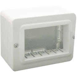 AVE - contenitore minicanali autoportante ral9010 bia s44 3 moduli 44qc03