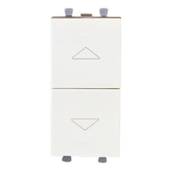 AVE - Commutatore 2 tasti domus 1M 10A con frecce e interblocco 441051