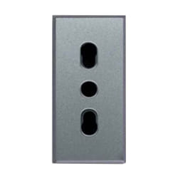 Presa elettrica Bipasso AVE Allumia Sistema 44 10/16A 443006/15TS