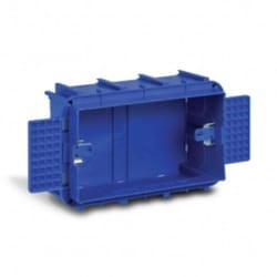AVE - Scatola rettangolare da incasso 3 e 4 moduli per pareti c cartongesso 253x4cg