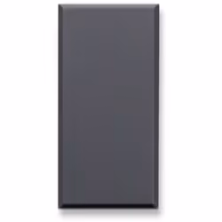 Tappo copriforo Tekla S44 grigio 1 modulo Ave 445013 Tappo copriforo, Serie Tekla colore grigio scuro, con pretranciatura pos ...