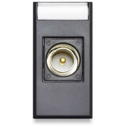 AVE - Presa tv/sat maschio tekla s44 colore grigio 1 modulo 445096im