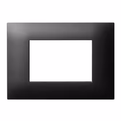Placca Ave YOUNG44, 3 moduli, colore grigio antracite, materiale tecnopolimero. Da completare con supporto 44A03. Tipologia : ...
