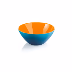 Fratelli Guzzini Ciotola my fusion arancio-blu, Rotondo, Stirene Acrilonitrile (SAN), Blu, Arancione, 1,15 L, My fusion, Sets ...