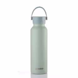 Fratelli Guzzini Bottiglia Termica Verde, Verde, Polipropilene, Silicone, Acciaio inox, Acciaio inox, 8 h, 16 h, 600 ml