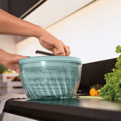 Fratelli Guzzini Spin&Store centrifuga da insalata Turchese Pulsante - Vista aggiuntiva 3