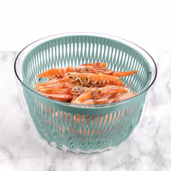 Fratelli Guzzini Spin&Store centrifuga da insalata Turchese Pulsante - Vista aggiuntiva 5