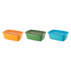 Fratelli Guzzini Everfresh, Set, Rettangolare, 2,15 L, Multicolore, Polietilene, Polipropilene (PP), Bruno Gecchelin