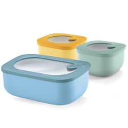 Fratelli Guzzini Store&Plus Rettangolare Set Colori assortiti 3 pz