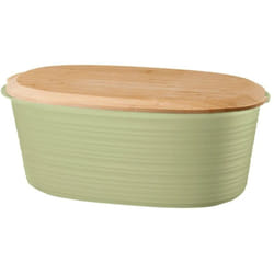Iperbriko - Contenitore porta pane verde alga