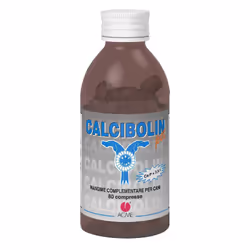 Acme Calcibolin Pet Integratore Ossa Cani e Gatti 80 Compresse