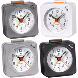 Lowell Justaminute JA7035-ACF, Sveglia al quarzo, Colori assortiti, Analogico, Batteria, Stilo AA, 60 mm