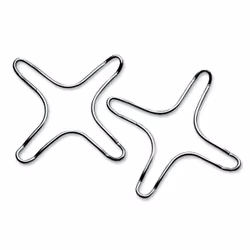 Ghidini Cipriano 2 Riduttori Per Fornelli - Daily, Acciaio inox, 13 cm, 9 mm, 35 g, 2 pz
