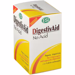 Esi Digestivaid No Acid 60 Tavolette per Acidità di Stomaco