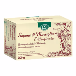 Esi Sapone Marsiglia è un sapone vegetale a base di Olio d'Oliva, particolarmente delicato, neutro ed ipoallergenico, perché  ...