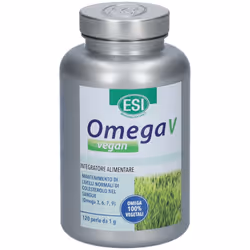 Esi Omega V Vegan Integratore Acidi Grassi 120 Perle Vegetali