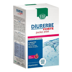 Esi Diurerbe Forte Pocket Drink Melograno per Diuresi 24 Pocket Drink da 20ml