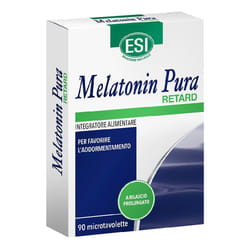 ESI Melatonina Pura Retard per Favorire Sonno 90 Tavolette