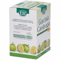 Esi Garcinia Cambogia 1000mg Integratore per Controllo del Peso 60 Compresse