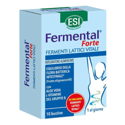 Esi Fermental Forte Equilibrio Intestinale 10 Bustine Orosolubili con Fermenti Lattici