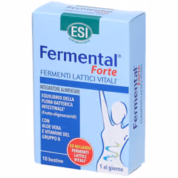 Esi Fermental Forte Equilibrio Intestinale 10 Bustine Orosolubili con Fermenti Lattici