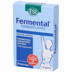 Fermental Max Integratore con Fermenti Lattici 20 Capsule