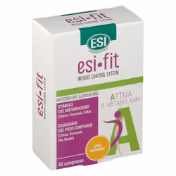 Esi Fit Attiva con Caffeina Integratore per Perdita Peso 40 Compresse