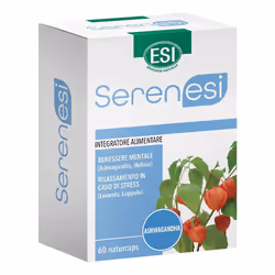 Esi Serenesi è un integratore a base di estratti vegetali che favorisce il rilassamento ed il benessere mentale.