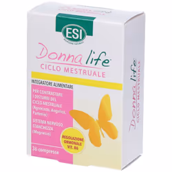 Donna life Ciclo Mestruale è un integratore utile per contrastare i disturbi e i dolori del ciclo mestruale