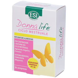 Esi Donna Life Ciclo Mestruale Integratore per il Ciclo Mestruale 36 Compresse