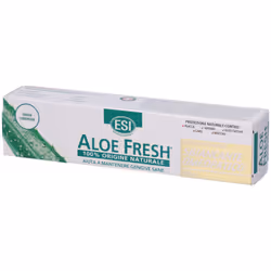Esi Aloe Fresh Sbiancante è un dentifricio in gel, formulato con il 100% degli ingredienti di origine naturale, con aloe vera ...