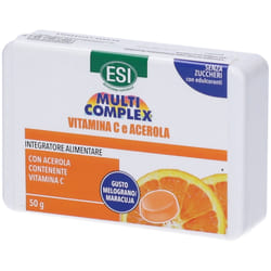 ESI Vitamina C e Acerola Caramelle Gusto Melograno Maracuja 50 gr