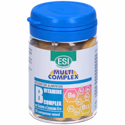 ESI Vitamina B Complex è un integratore  specificamente formulato per il sistema immunitario e il metabolismo energetico, che ...