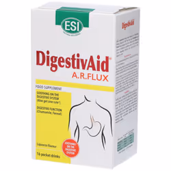 ESI DigestivAid A.R Flux Integratore Digestivo Naturale Gusto Liquirizia 16 Stick