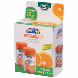 ESI Vitamina C Pura 1000mg Retard è un concentrato di benessere immunitario, con rilascio graduale per un assorbimento ottima ...