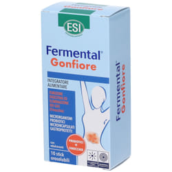 ESI Fermental Gonfiore Integratore per Intestino 10 Stick Gusto Finocchio