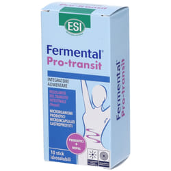 ESI Fermental Pro-Transit Integratore per Regolarità Intestinale 10 Stick