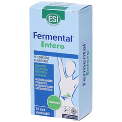 ESI Fermental Entero Integratore per Intestino 10 Stick Gusto Vaniglia