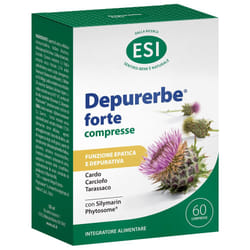 ESI Depurerbe Forte Integratore Funzione Epatica e Depurativa 60 Compresse