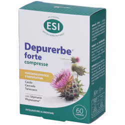ESI Depurerbe Forte Integratore Funzione Epatica e Depurativa 60 Compresse