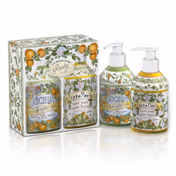 Rudy Profumi Ischia Sapone liquido da 500 ml + Pantelleria Sapone liquido da 500 ml, Unisex, Pelle universale, 500 ml, 2 pz