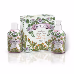 Rudy Profumi Maioliche Set Bagnoschiuma 250ml + Crema Corpo 250ml Linea Pantelleria, Donna, Pelle universale, 250 ml, 250 ml, ...