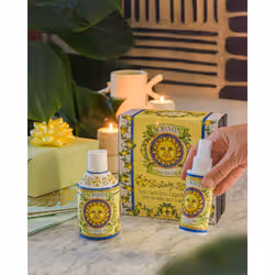 Rudy Profumi Scatola regalo con Bagno & Doccia Schiuma 250 mL + Acqua Profumata 100 mL Le Maioliche di Rudy Linea Taormina - Vista aggiuntiva 2