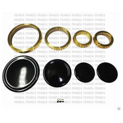 Kit piattelli coroncine bruciatori gas fuochi cucina piano cottura Tecnogas