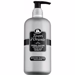 Tesori d’Oriente White Musk, Corpo, Sapone liquido, Flacone a pompa, Idratante, Tonificante, Rinfrescante, Rivitalizzante, Se ...