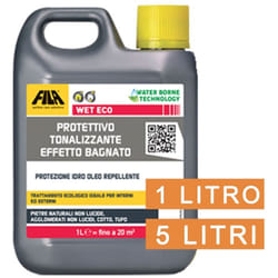 Protettivo tonalizzante effetto bagnato fila wet eco 1lt pietre cotto tufo
