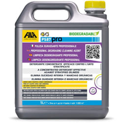 FILA Surface Care Solutions, PS87 PRO, Detergente Sgrassatore per Pulizia Pavimenti, Potere Decerante Smacchiante, Adatto a Gres Porcellanato Effetto