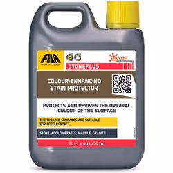 STONEPLUS PROTETTIVO IDRO OLEO REPELLENTE RAVVIVANTE Protettivo antimacchia ravvivante in TANICA da 1 Lt e 375 ml. Sostituisc ...