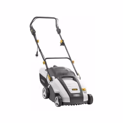 Watt 1500 Peso Kg 14,5 Larghezza lavoro cm 38 Numero lame 12 Regolazione altezza 4 posizioni Telaio ABS Dotazione sacco racco ...